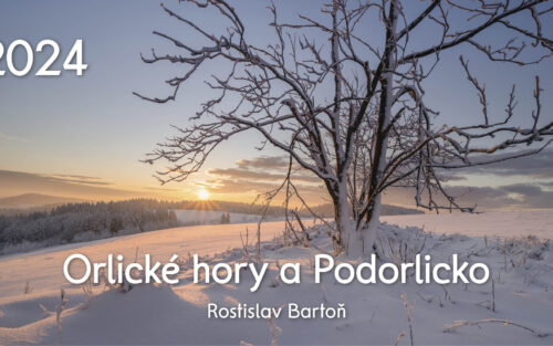 Stolní kalendář Orlické hory 2024