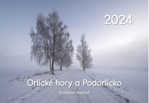 Nástěnný kalendář Orlické hory 2024