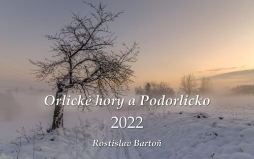 Nástěnný kalendář Orlické hory 2022