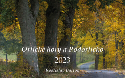 Nástěnný kalendář Orlické hory 2023